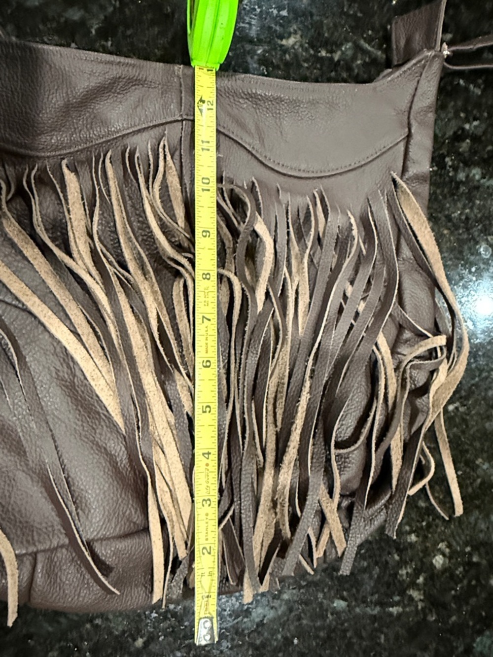 Awesome Genuine Leather Fringe leather bag. - Picture 5 of 5